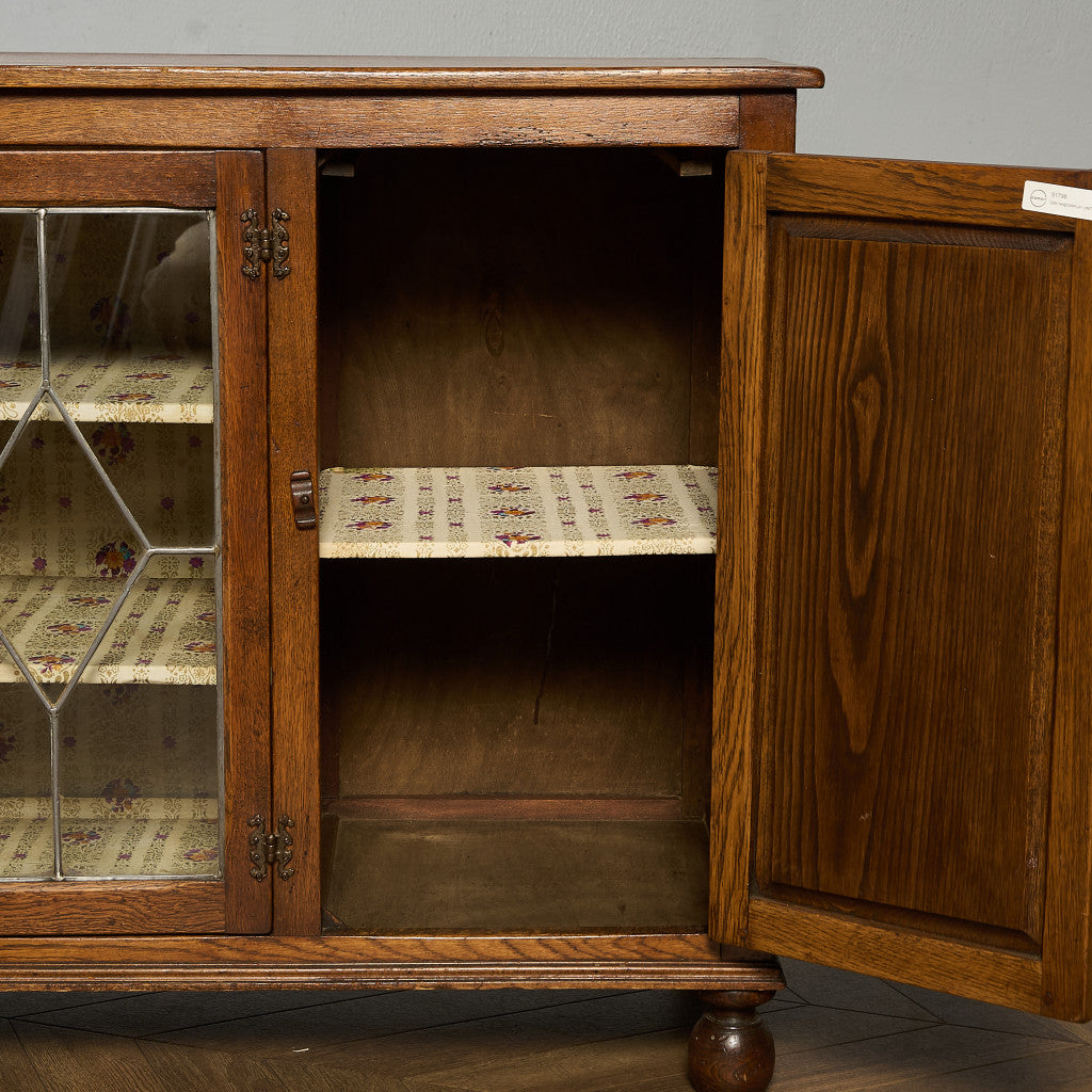 英国 クラシック ガラス キャビネット #91798