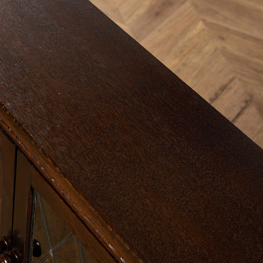 英国 クラシック オーク材 ブックケース