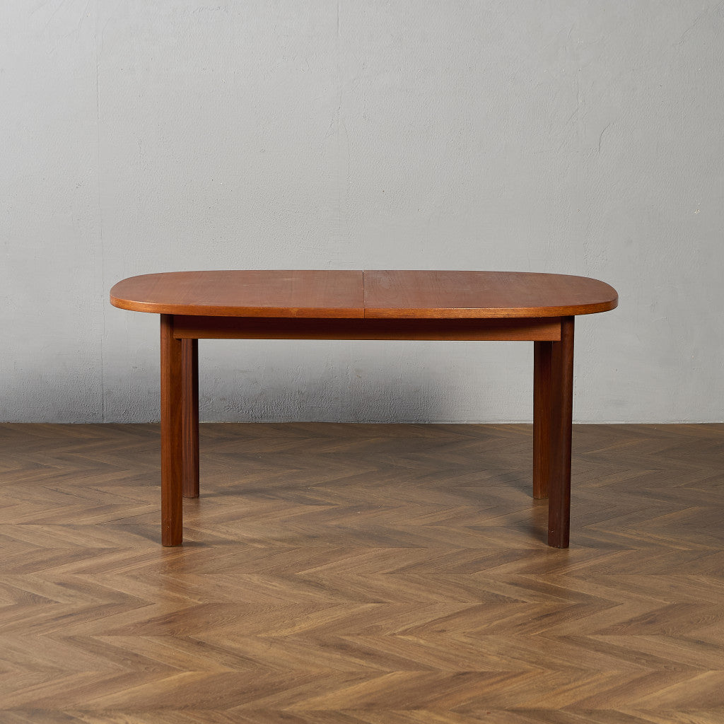 ヴィンテージ エクステンション オーバル ロング ダイニングテーブル