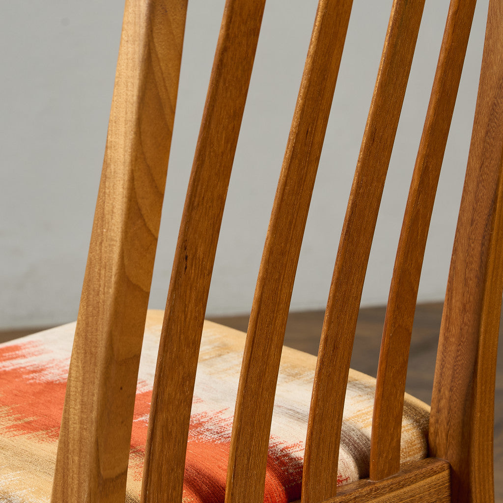 スラットバックチェア 座面張替え済み