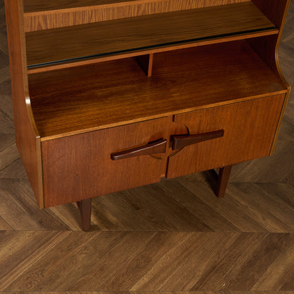 英国 ヴィンテージ キャビネット 本棚