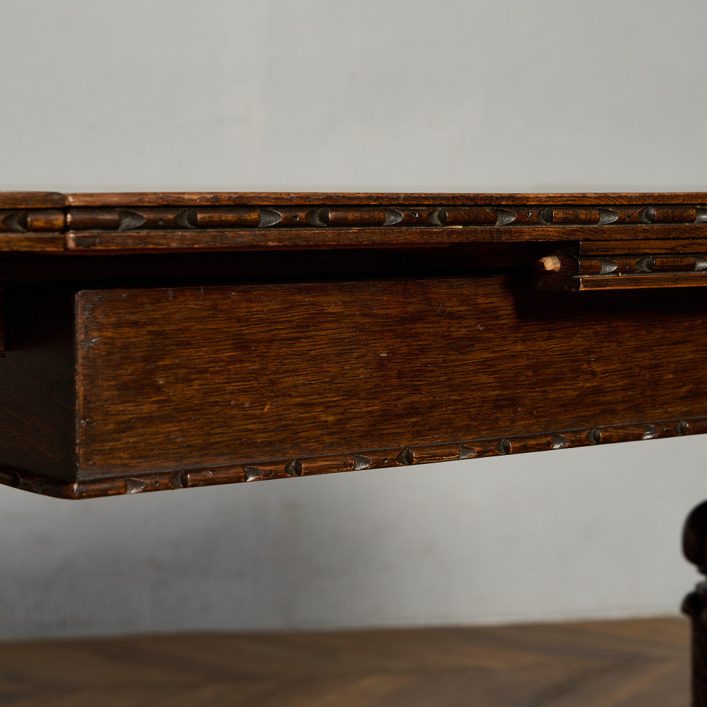 英国 クラシック ドローリーフ ダイニングテーブル