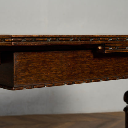 英国 クラシック ドローリーフ ダイニングテーブル