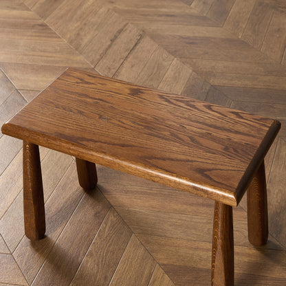 オランダ製 オーク無垢材 ネストテーブル