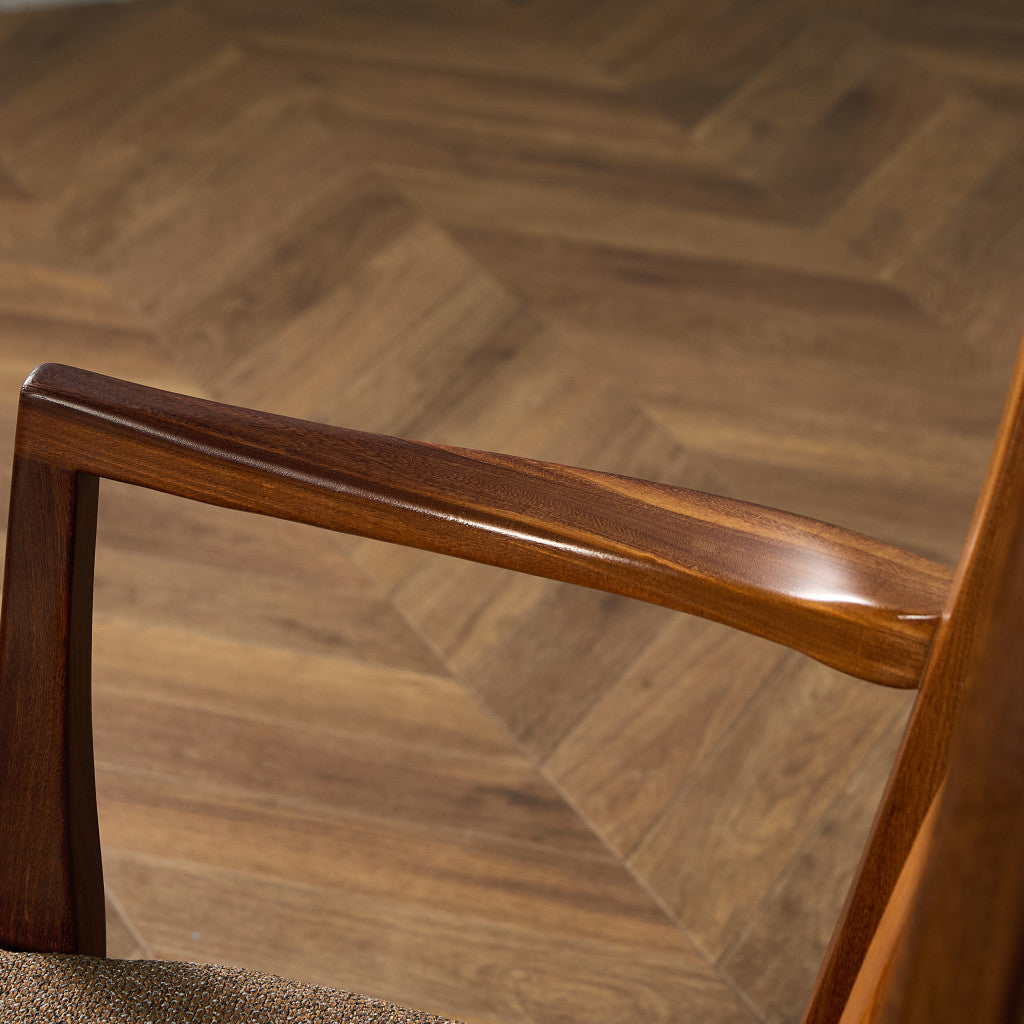 スラットバックチェア 座面張替え済み