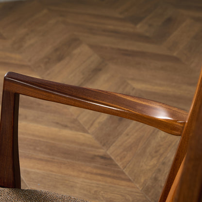 スラットバックチェア 座面張替え済み