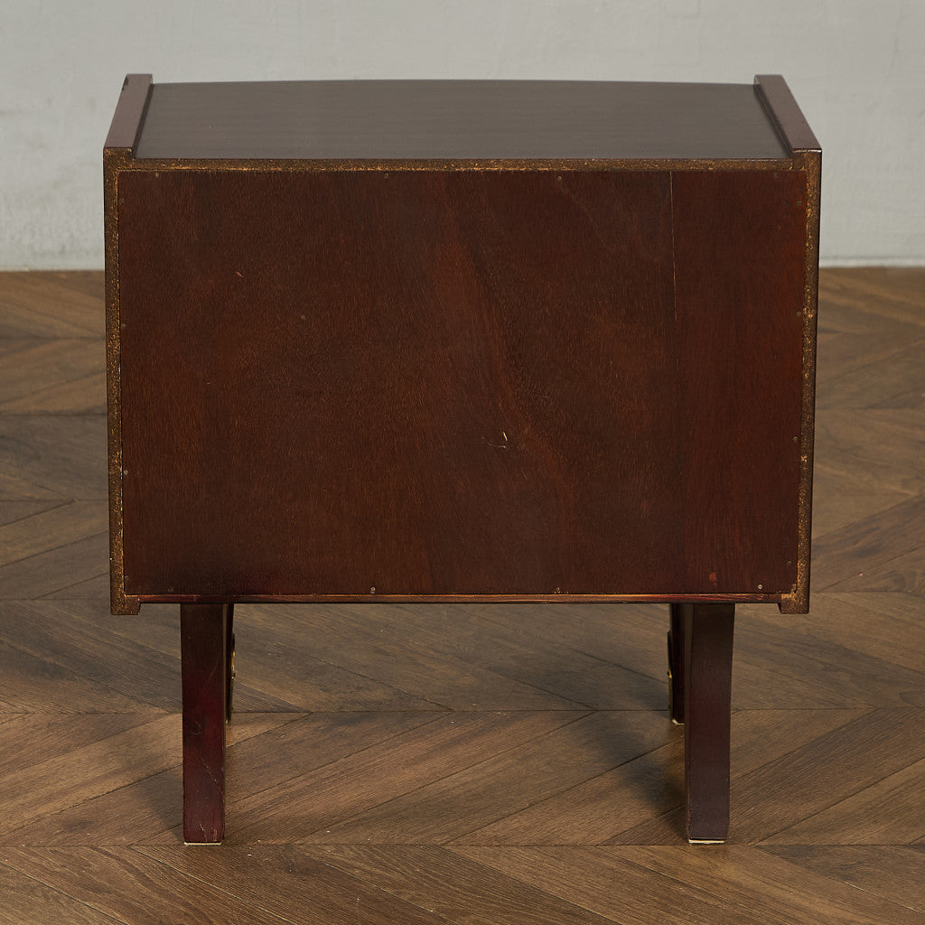 英国 ヴィンテージ ベッドサイド キャビネット