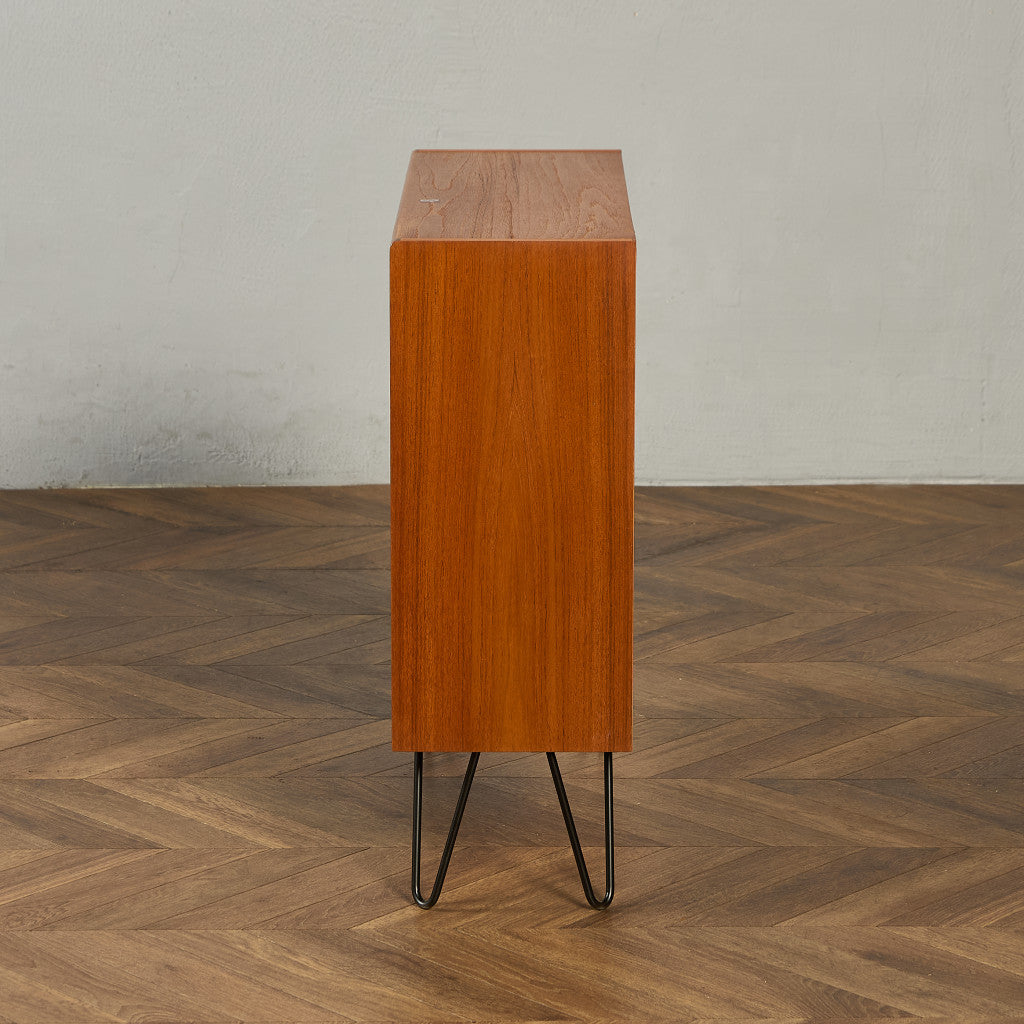 ヴィンテージ ブックシェルフ カスタム アイアンヘアピンレッグ