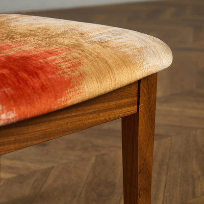 スラットバックチェア 座面張替え済み