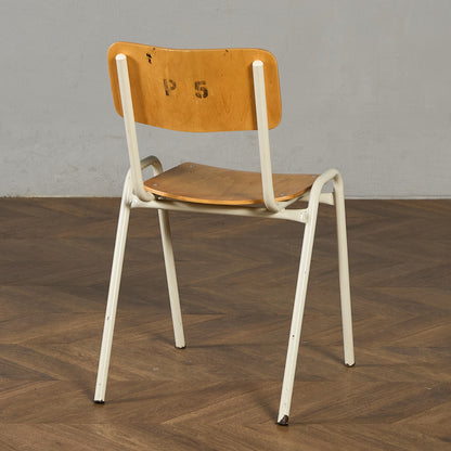 イギリス ヴィンテージ スタッキング スクールチェア