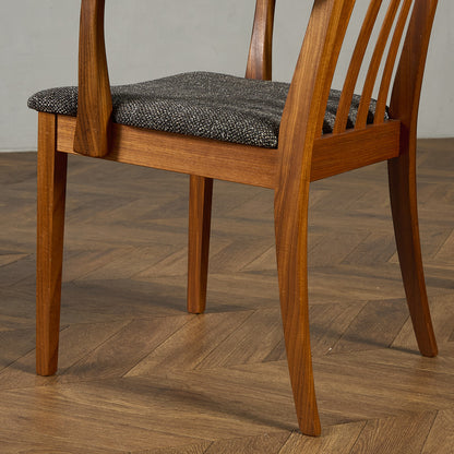 スラットバック アームチェア 座面張替え済み