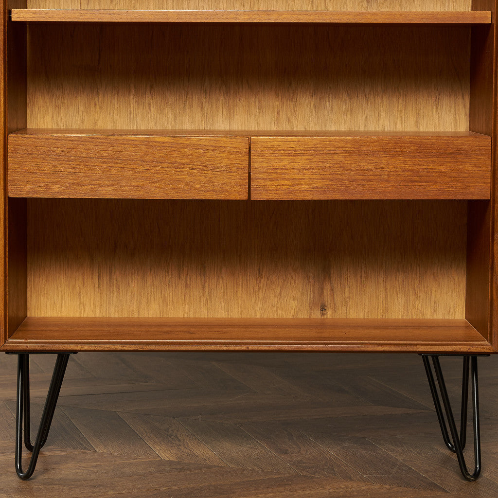 ジープラン G-PLAN Form FIVE ブックケース カスタム アイアン ヘアピンレッグ #87008