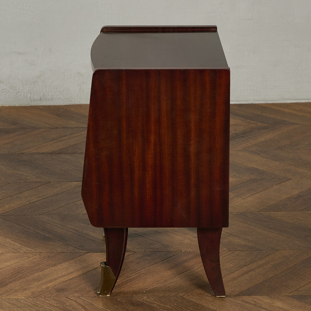 英国 ヴィンテージ ベッドサイド キャビネット