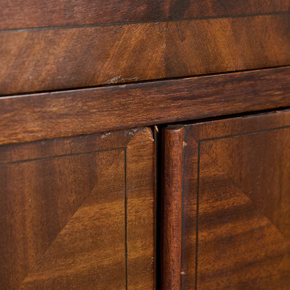 英国 アンティーク ビューロー ブックケース