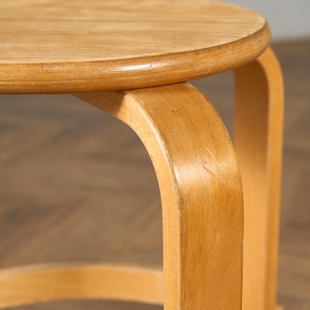 デンマーク LEIKA ヴィンテージ ベントウッド スツール