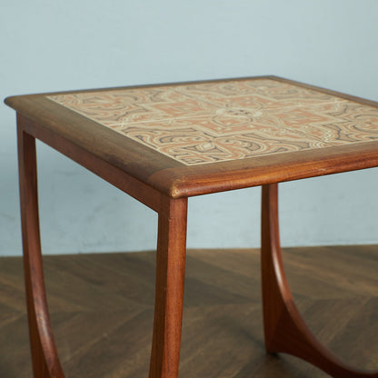 Astro セラミックタイルトップ ネストテーブル (3552D)