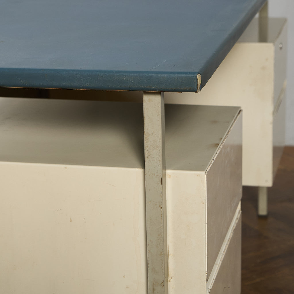 ヴィンテージ 両袖 デスク 3803