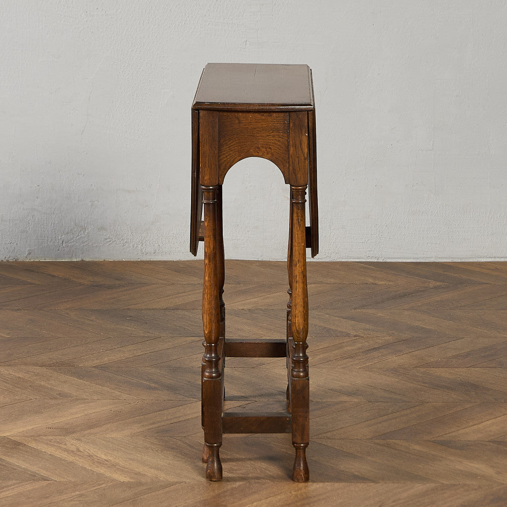 英国 クラシック ドロップリーフ ゲートレッグテーブル