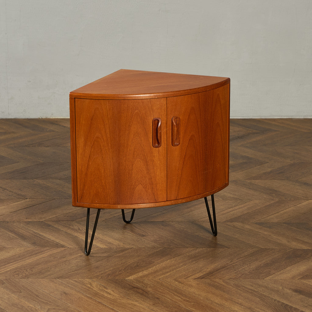 Fresco コーナーキャビネット 3点セット カスタム アイアン ヘアピンレッグ