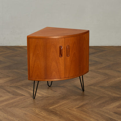 Fresco コーナーキャビネット 3点セット カスタム アイアン ヘアピンレッグ