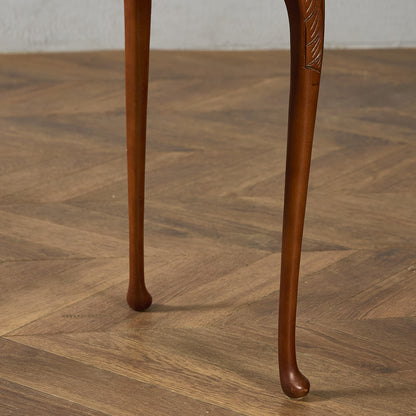 英国 クラシック ガラストップ ネストテーブル