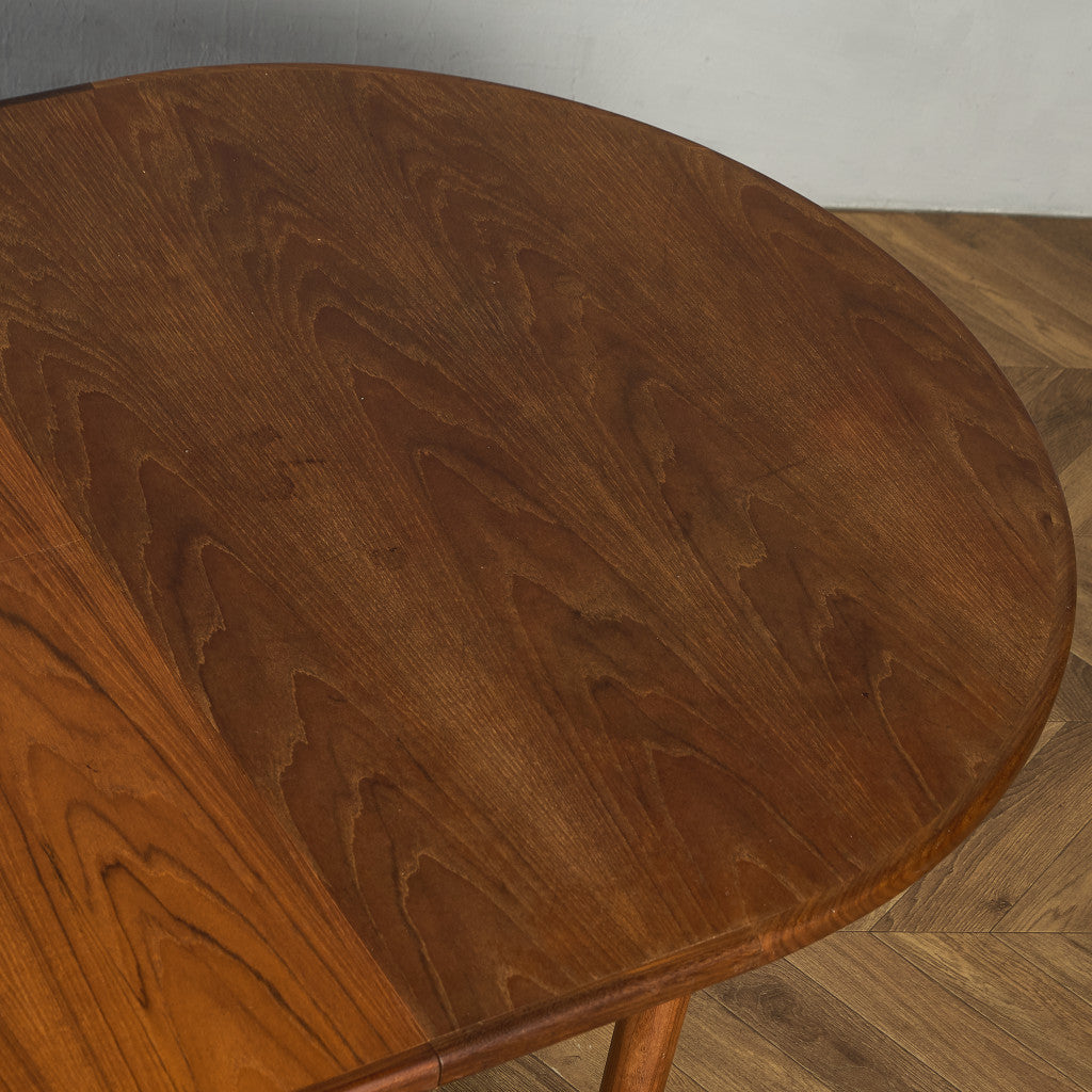 ヴィンテージ エクステンション オーバルダイニングテーブル