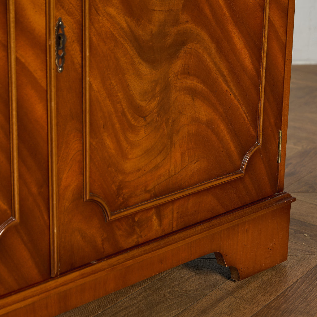 英国 クラシック エドワーディアン ブックケース 食器棚