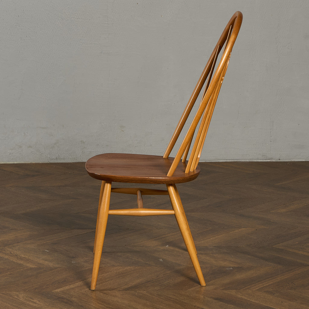 アーコール ERCOL スワンバックチェア ラウンドゴールドラベル #97079