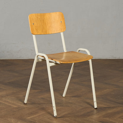 イギリス ヴィンテージ スタッキング スクールチェア