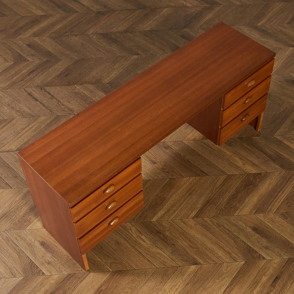 ヴィンテージ 両袖 デスク ドレッシングデスク