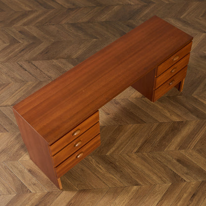 ヴィンテージ 両袖 デスク ドレッシングデスク