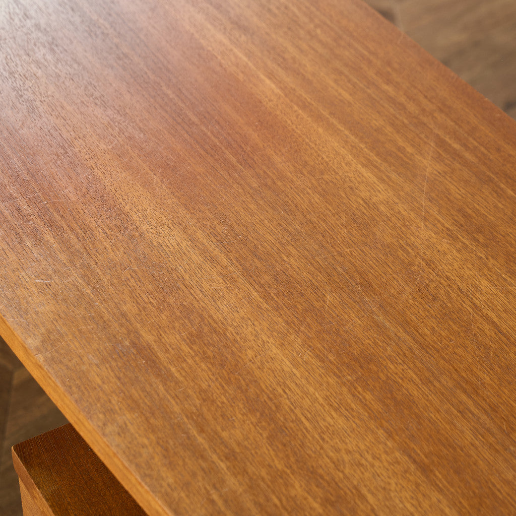 Quadrille ヴィンテージ デスク 両袖デスク