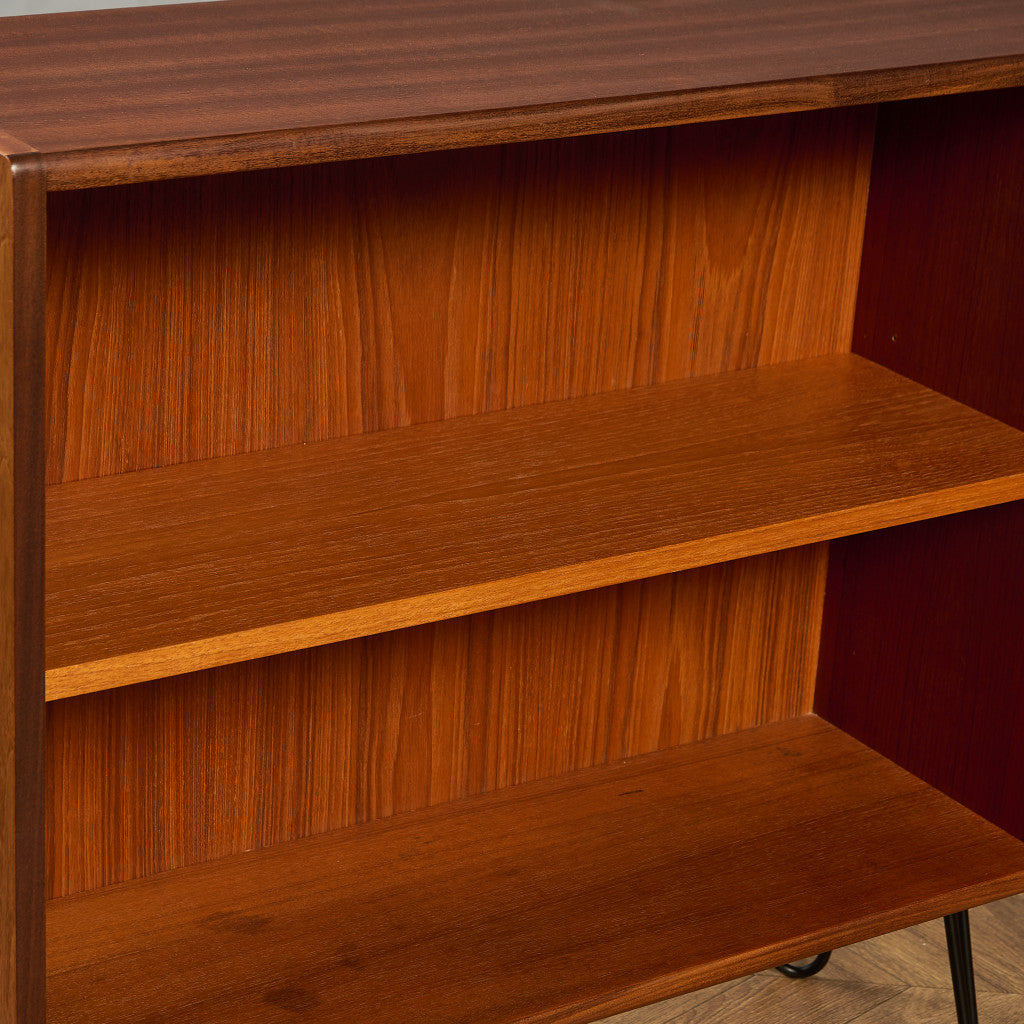 ヴィンテージ ブックシェルフ カスタム アイアンヘアピンレッグ