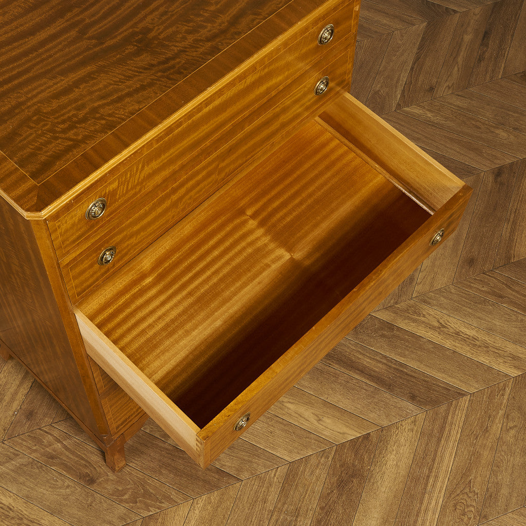 英国 クラシック 5段 チェスト #90027