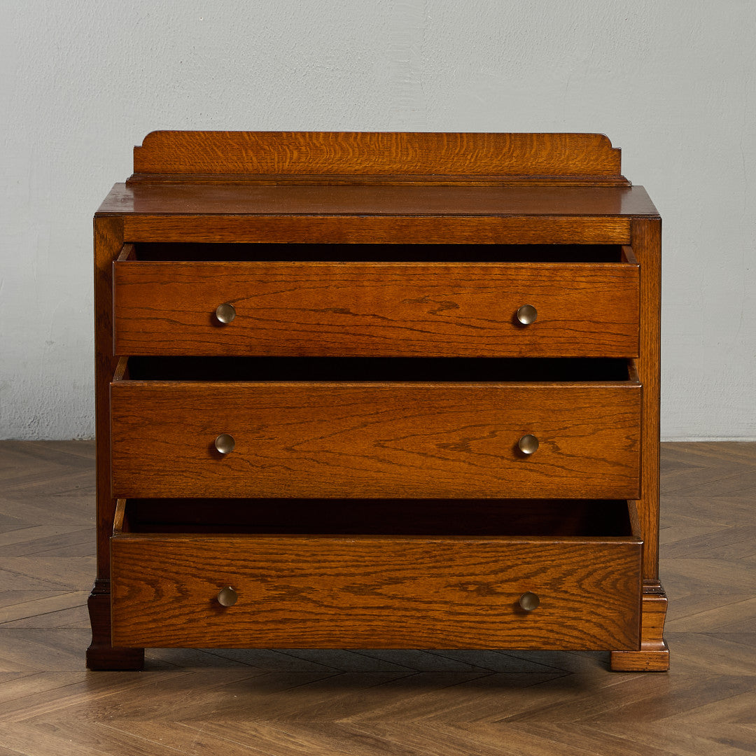 英国 クラシック 3段 チェスト #90079