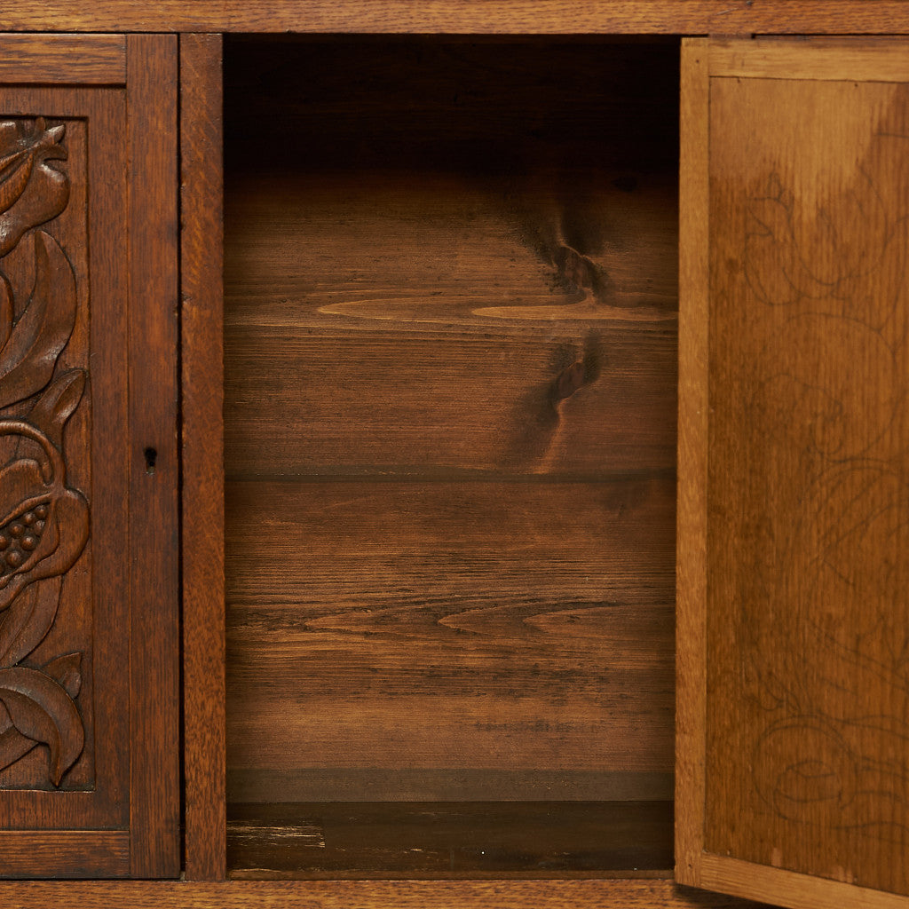 英国 アンティーク キャビネット