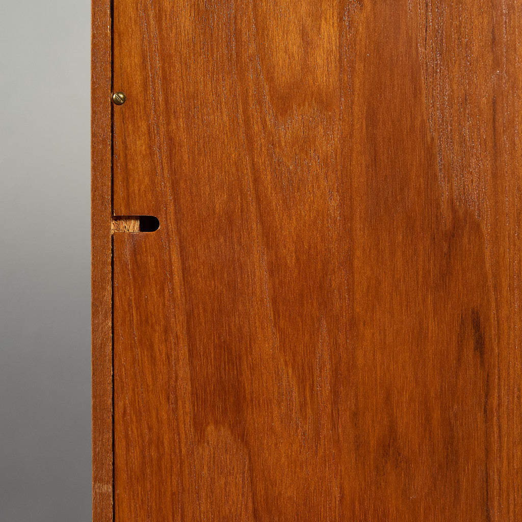 Fresco ガラス ブックケース カスタム アイアン ヘアピンレッグ