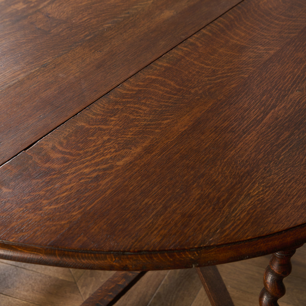 英国 クラシック ドロップリーフ ゲートレッグテーブル #91795