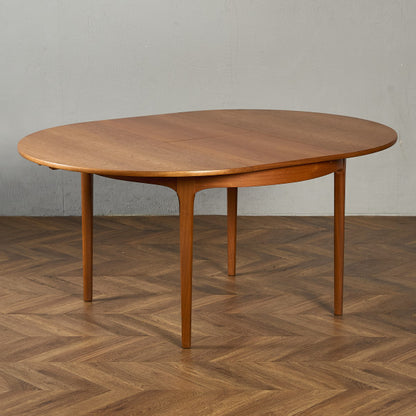 エクステンション ラウンド ダイニングテーブル