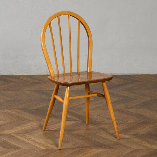 ヴィンテージ 4本 スポーク フープバックチェア ブルーラベル