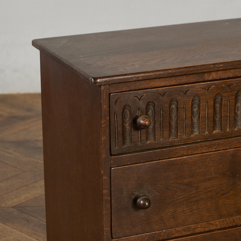 英国 クラシック 3段 サイド チェスト