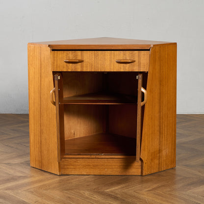 Brandon ライティングデスク付き コーナーキャビネット 3点セット