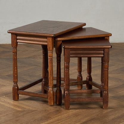 英国 クラシック ネストテーブル サイドテーブル