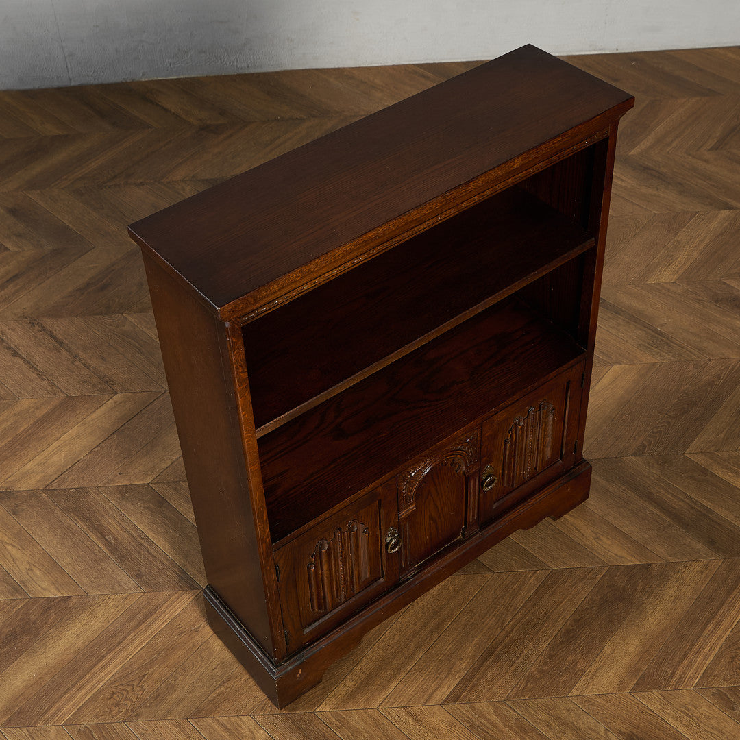 英国 クラシック オーク材 キャビネット