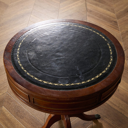 英国 クラシック リージェンシー様式 ドラムテーブル #97362
