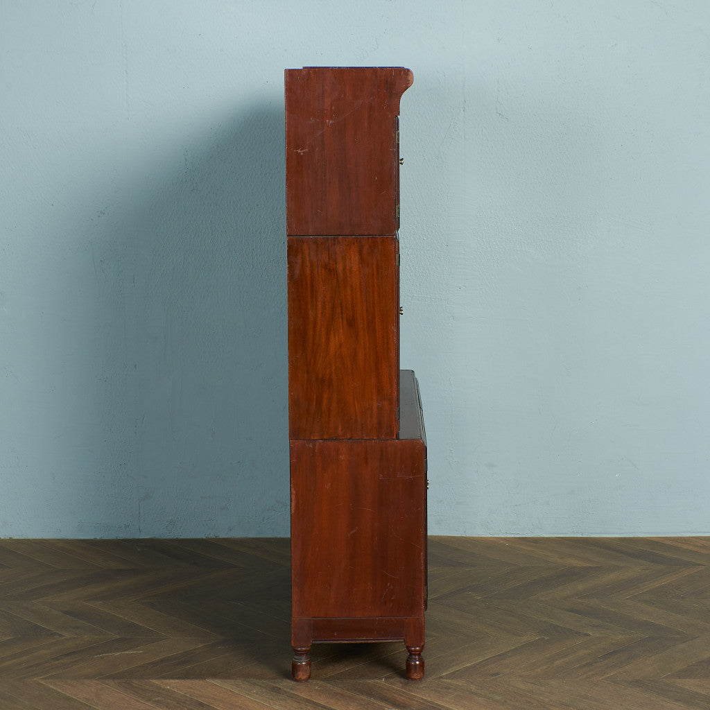 イギリスアンティーク 3スタッキング ブックケース