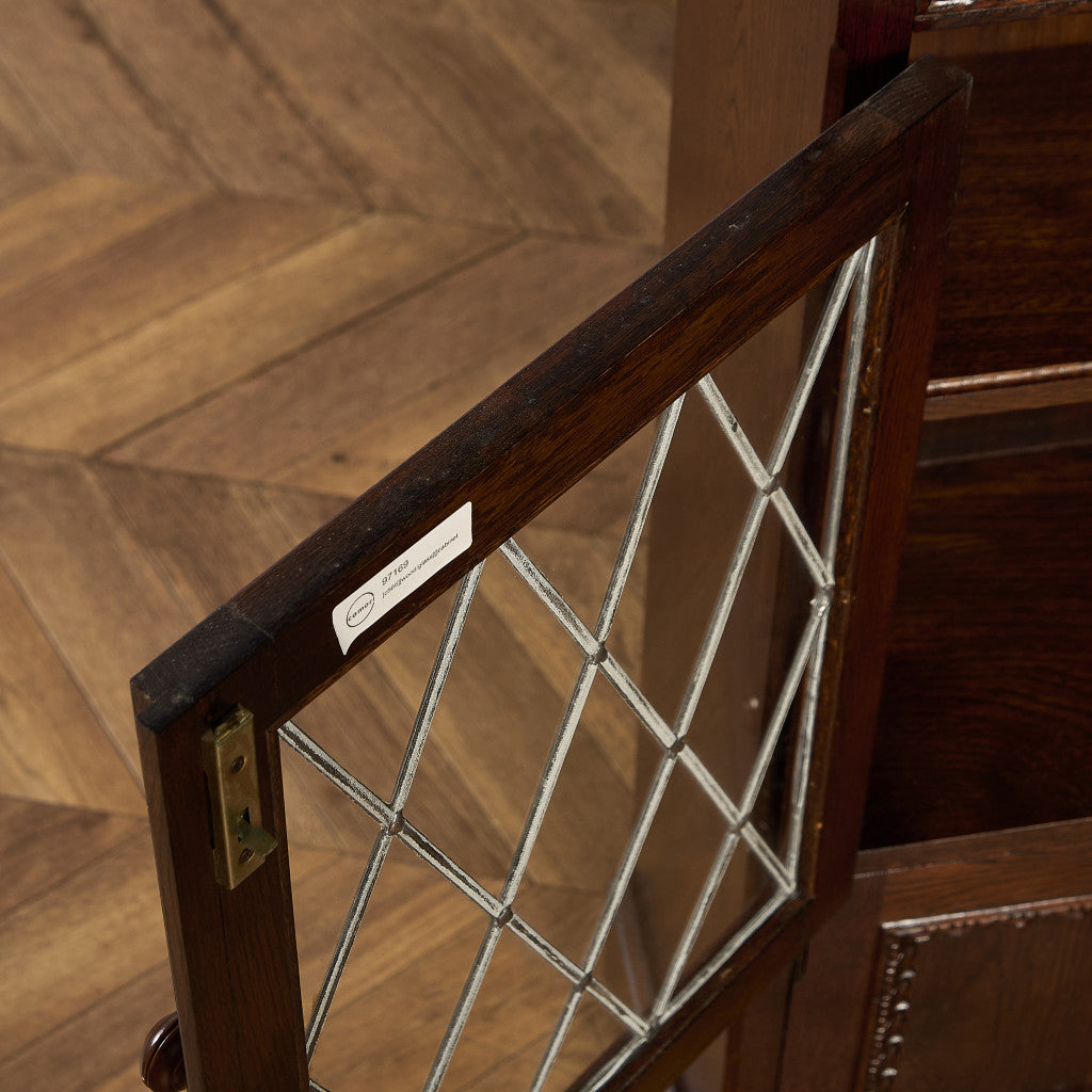 英国 クラシック オーク材 ブックケース