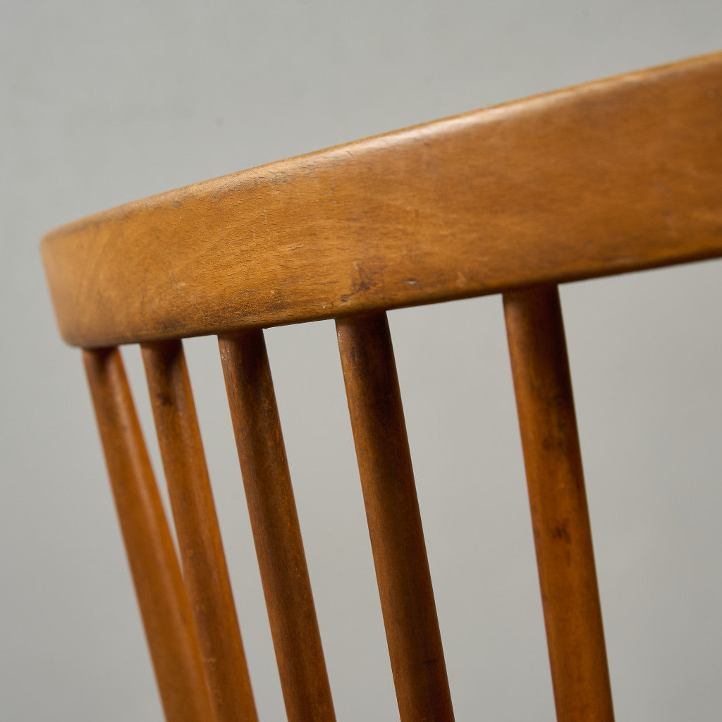 ヴィンテージ スティックバック ハイバックチェア ブルーラベル