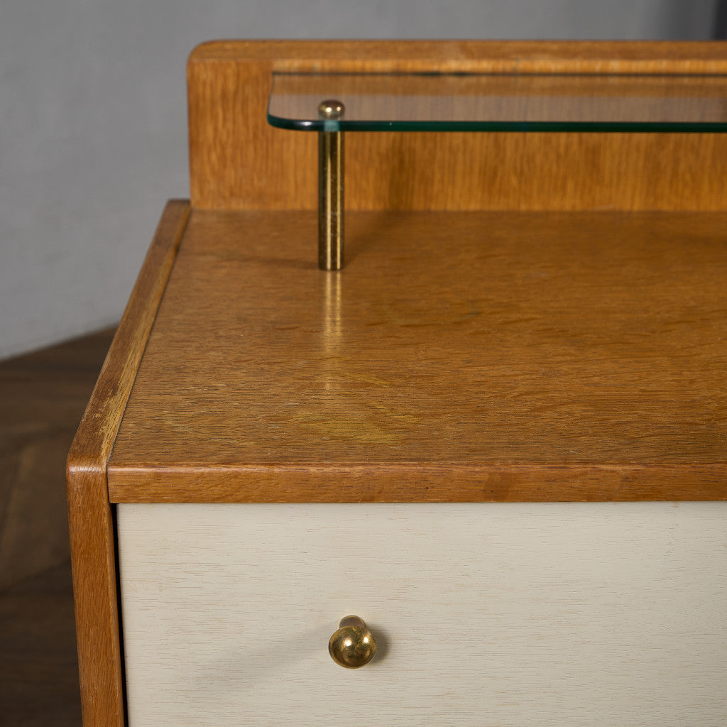 Chinese white ヴィンテージ ドレッシングチェスト 初期ゴールドラベル