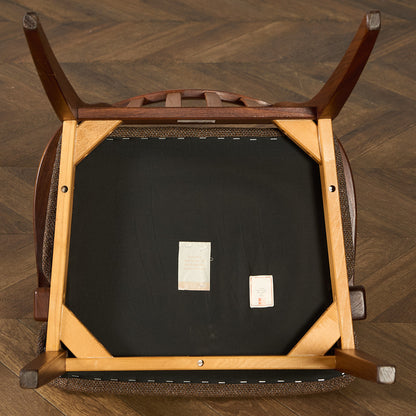 スラットバックチェア 座面張替え済み